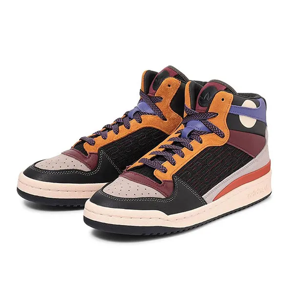 Giày Thể Thao Adidas Forum Mid Patchwork Shoes HP5359 Màu Phối Màu - Giày - Vua Hàng Hiệu