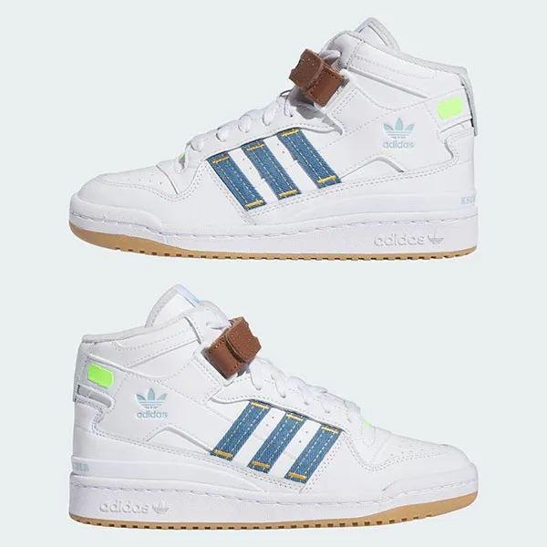 Giày Thể Thao Adidas Forum Mid x Kseniaschnaider IF7714 Màu Trắng Phối Màu