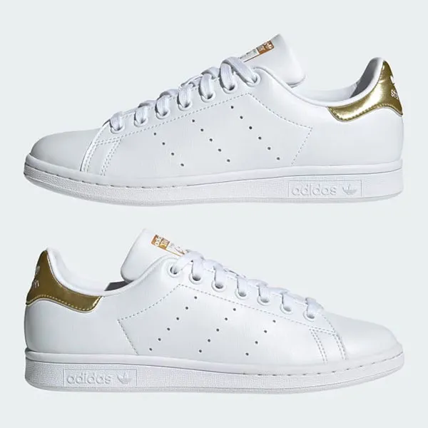 Giày Thể Thao Adidas Stan Smith W G58184 Màu Trắng Phối Vàng Size 38.5 - Giày - Vua Hàng Hiệu