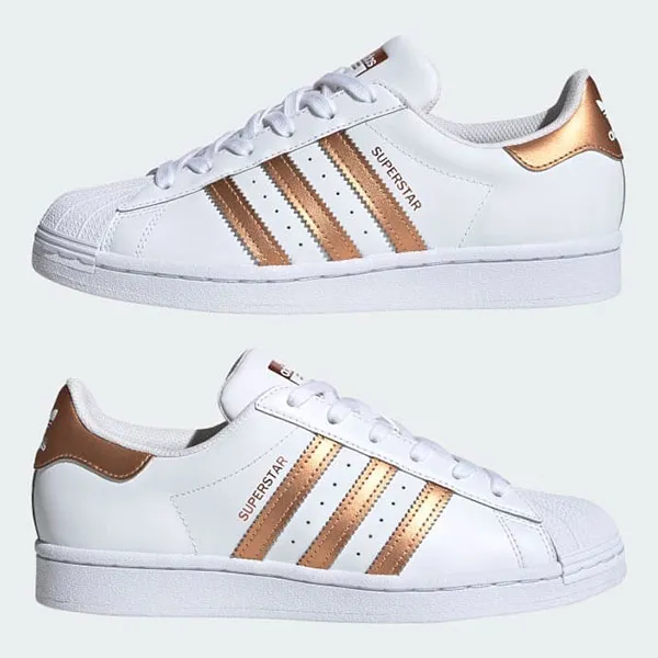 Giày Thể Thao Adidas Superstar Shoes FX7484 Màu Trắng Phối Màu Size 38