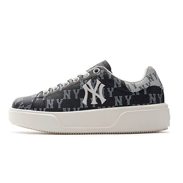 Giày Thể Thao MLB Chunky Classic All-Over Monogram New York Yankees 3ASXCCM3N-50BKS Màu Đen - Giày - Vua Hàng Hiệu