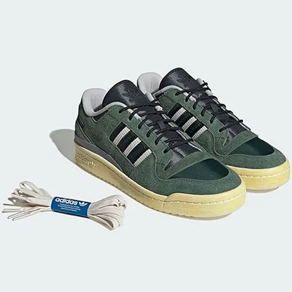 Giày Thể Thao Nam Adidas Forum 84 Low Cl Hikari Shibata IG4127 Màu Xanh Green
