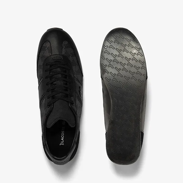 Giày Thể Thao Nam Lacoste Angular JQ 123 Màu Đen Size 39.5 - Giày - Vua Hàng Hiệu