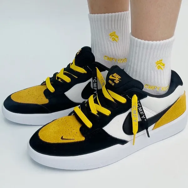 Giày Thể Thao Nam Nike SB Force 58 Gold Black DV5477-700 Màu Đen Vàng Size 44