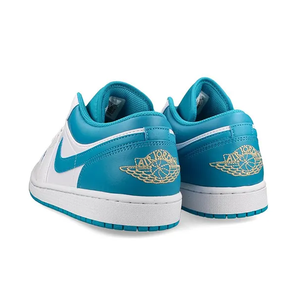 Giày Thể Thao Nike Air Jordan 1 Low 553558-174 Màu Trắng Xanh - Giày - Vua Hàng Hiệu