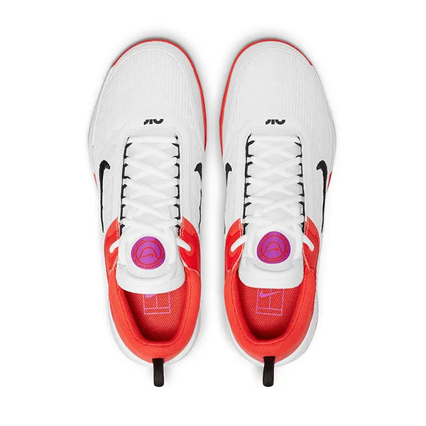 Giày Thể Thao Nike Tennis Court Air Zoom NXT DV3276-100 Màu Trắng Đỏ - Giày - Vua Hàng Hiệu
