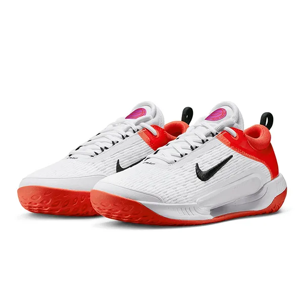 Giày Thể Thao Nike Tennis Court Air Zoom NXT DV3276-100 Màu Trắng Đỏ - Giày - Vua Hàng Hiệu