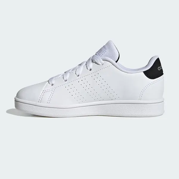 Giày Thể Thao Nữ Adidas Advantage Lifestyle Court Lace Shoes IG2510 Màu Trắng Đen 37 1/3 - Giày - Vua Hàng Hiệu