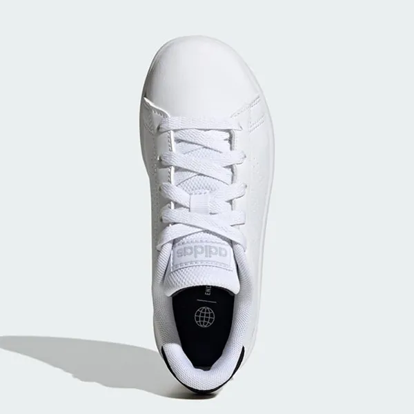 Giày Thể Thao Nữ Adidas Advantage Lifestyle Court Lace Shoes IG2510 Màu Trắng Đen 37 1/3 - Giày - Vua Hàng Hiệu