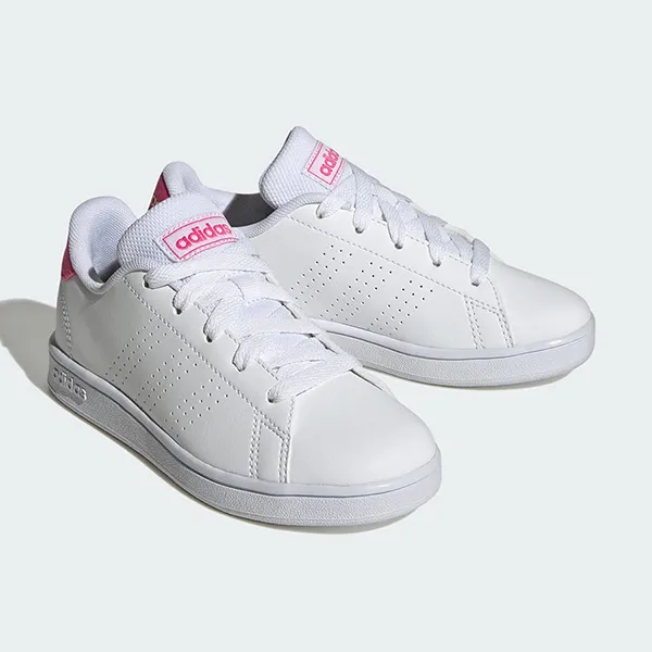 Giày Thể Thao Nữ Adidas Advantage Lifestyle Court Lace Shoes IG2512 Màu Trắng Size 36