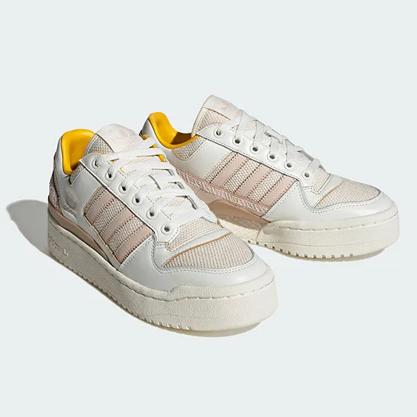 Giày Thể Thao Nữ Adidas Forum Bold IE4775 Màu Trắng Phối Hồng