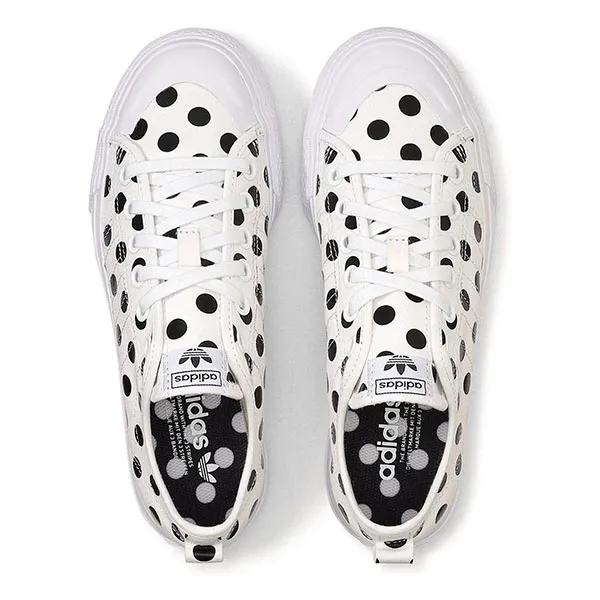 Giày Thể Thao Nữ Adidas Nizza ID5115 Màu Đen Trắng Size 36 2/3
