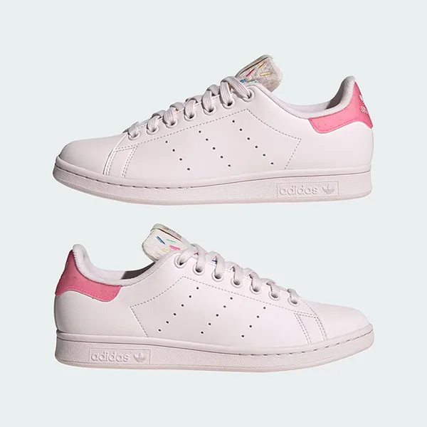 Giày Thể Thao Nữ Adidas Stan Smith Vegan W HQ6669 Màu Hồng Nhạt