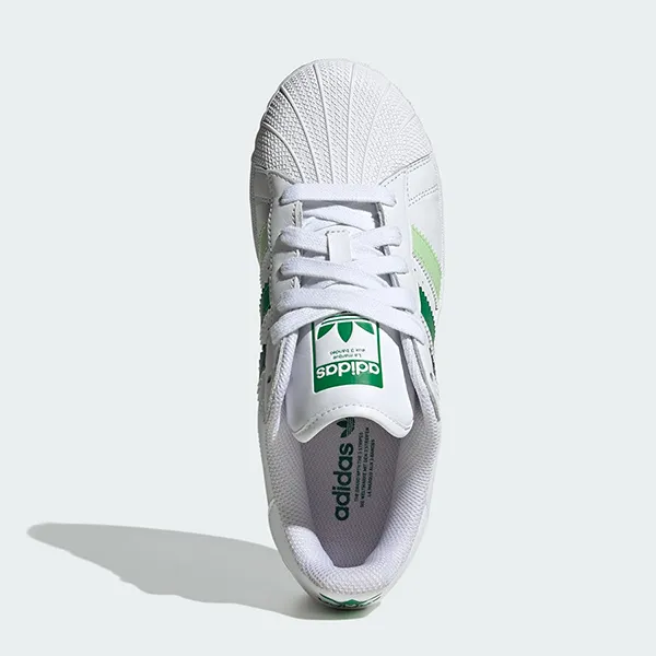 Giày Thể Thao Nữ Adidas Superstar XLG IF9121 Màu Trắng/Xanh - Giày - Vua Hàng Hiệu