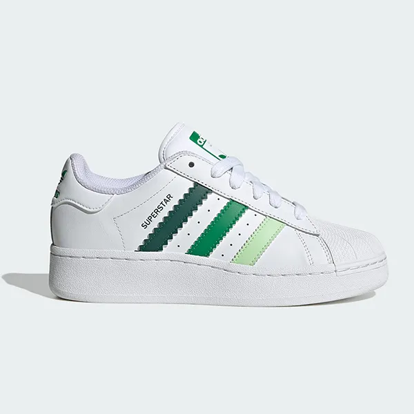 Giày Thể Thao Nữ Adidas Superstar XLG IF9121 Màu Trắng/Xanh - Giày - Vua Hàng Hiệu