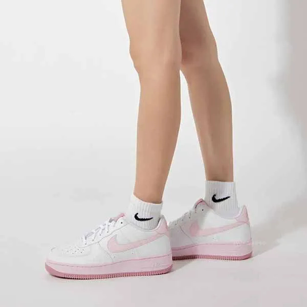 Giày Thể Thao Nữ Nike Air Force 1 White Pink CT3839-107 Màu Trắng Hồng Size 39 - Giày - Vua Hàng Hiệu