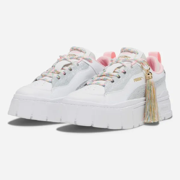Giày Thể Thao Nữ Puma Mayze Stack Fashion 39305801 Màu Trắng - Giày - Vua Hàng Hiệu