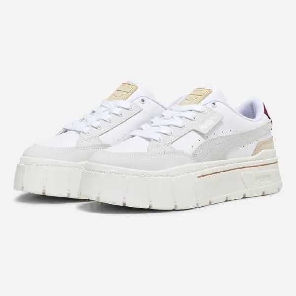 Giày Thể Thao Puma Mayze Stack Luxe 38985306 Màu Trắng - Giày - Vua Hàng Hiệu