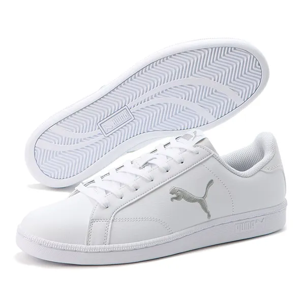 Giày Thể Thao Puma Smash Cat Leather Trainers 362945 08 Màu Trắng Size 36 - 1