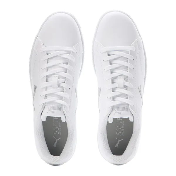 Giày Thể Thao Puma Smash Cat Leather Trainers 362945 08 Màu Trắng Size 36 - 4