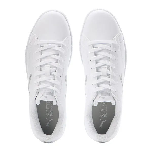 Giày Thể Thao Puma Smash Cat Leather Trainers 362945 08 Màu Trắng Size 36