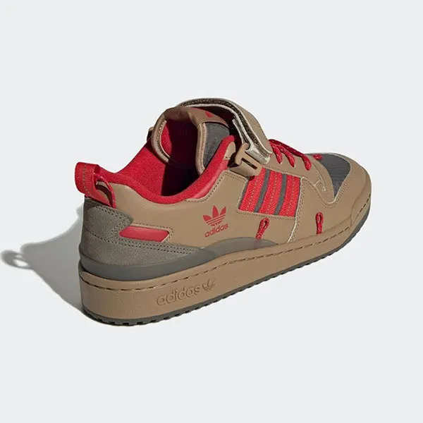 Giày Thể Thao Unisex Adidas Forum 84 Camp Low GV6785 Màu Xám Hồng