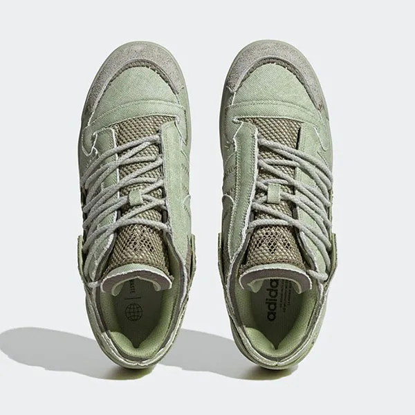 Giày Thể Thao Unisex Adidas Forum 84 Low FZ6575 Màu Xanh Olive