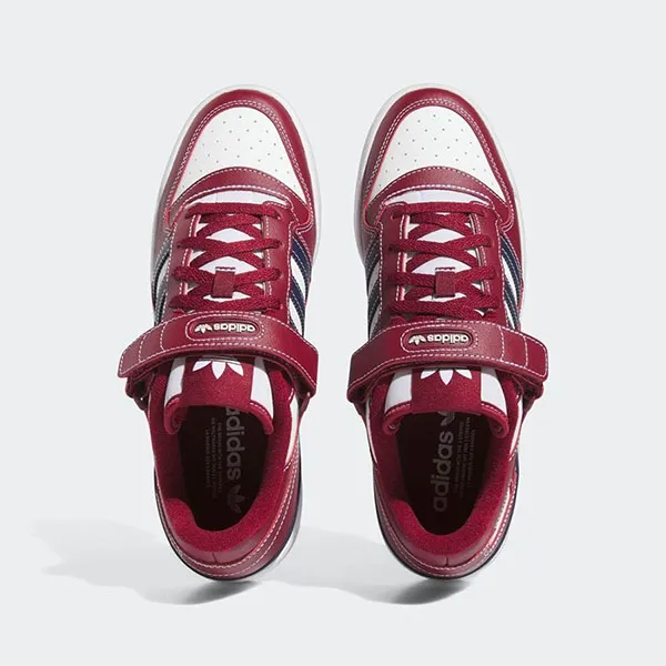 Giày Thể Thao Unisex Adidas Forum Low H03811 Màu Đỏ Đô