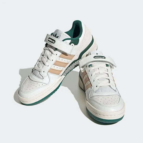 Giày Thể Thao Unisex Adidas Forum Low IE4585 Màu Trắng Xanh - Giày - Vua Hàng Hiệu