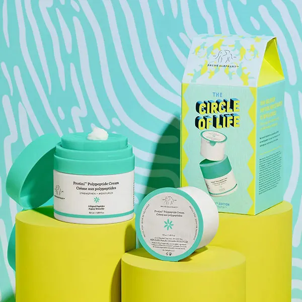 Set Kem Dưỡng Da Drunk Elephant The Circle Of Life Protini Duo Edition (50ml + 50ml Refill)