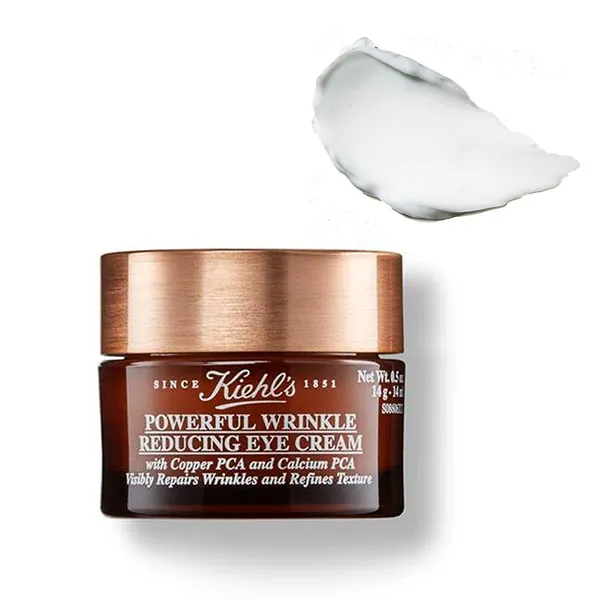 Kem Dưỡng Mắt Kiehl's Powerful Wrinkle Reducing Eye Cream 14ml (Hũ Nâu) - Mỹ phẩm - Vua Hàng Hiệu