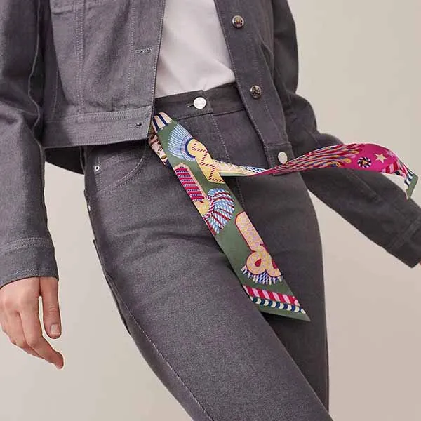 Khăn Nữ Hermès Epaulettes De Gala Twilly Phối Màu - Thời trang - Vua Hàng Hiệu