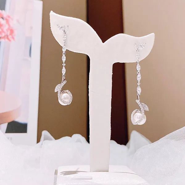 Khuyên Tai Nữ Swarovski Earrings 5464407 Màu Bạc Trắng - Trang sức - Vua Hàng Hiệu