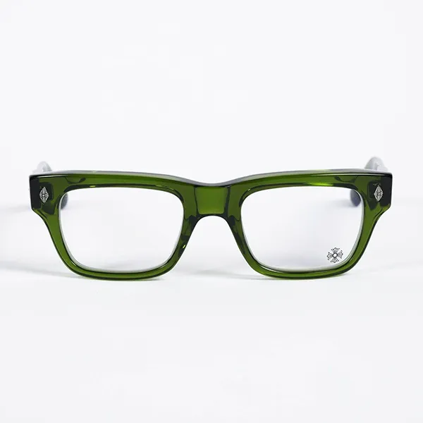 Kính Mắt Cận Chrome Hearts Crypdic DOLV Màu Xanh