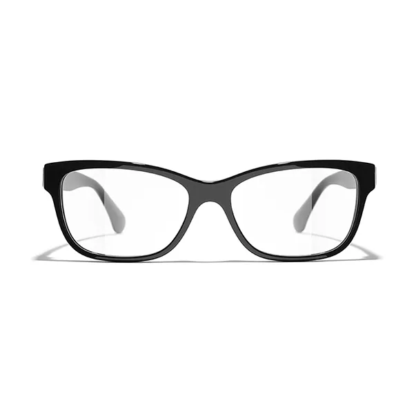 Kính Mắt Cận Nữ Chanel Eyeglasses Rectangles CH3449B C622 Màu Đen