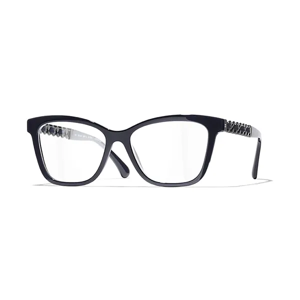 Kính Mắt Cận Nữ Chanel Eyeglasses Squares CH3429Q 1462 Màu Xanh Đậm