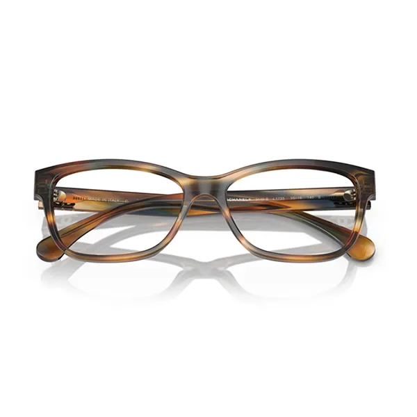 Kính Mắt Cận Nữ Chanel Optical Frame CH3449B 1735 Màu Nâu Đen