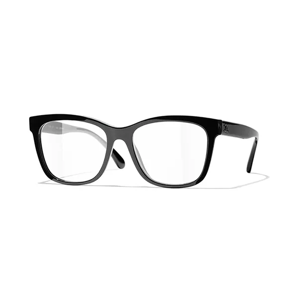 Kính Mắt Cận Nữ Chanel Square Eyeglasses CH3392 1710 Màu Đen
