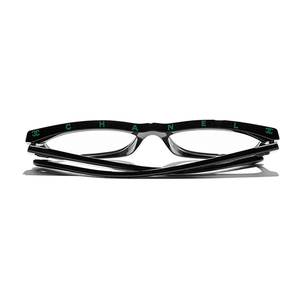 Kính Mắt Cận Nữ Chanel Square Eyeglasses CH3392 1710 Màu Đen