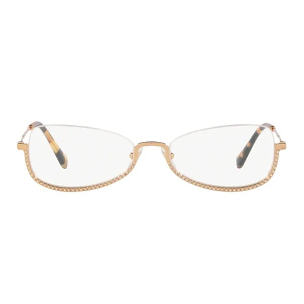 Kính Mắt Cận Nữ Miu Miu 0MU 50S V 70E10155 Màu Vàng Gold
