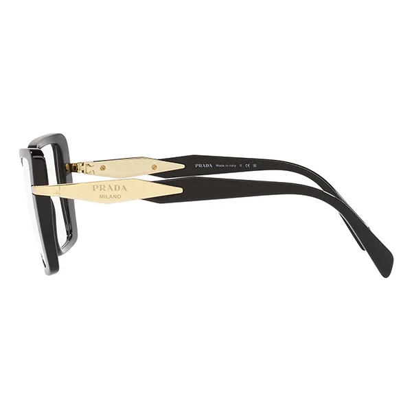 Kính Mắt Cận Nữ Prada Eyeglasses Woman VPR03Z 1AB1O1 Màu Đen