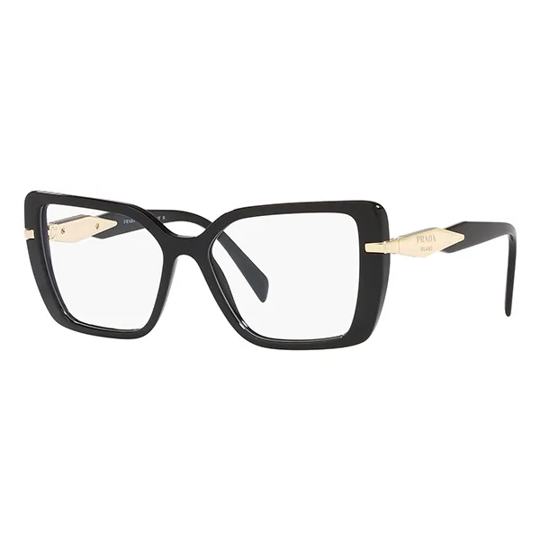 Kính Mắt Cận Nữ Prada Eyeglasses Woman VPR03Z 1AB1O1 Màu Đen