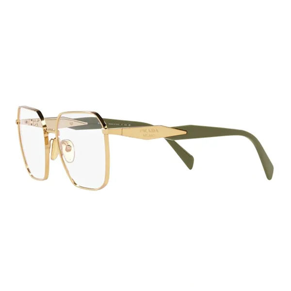 Kính Mắt Cận Nữ Prada Eyeglasses Woman VPR56Z 5AK1O1 Màu Vàng Xanh