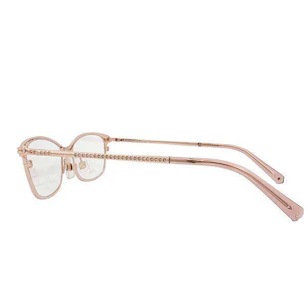 Kính Mắt Cận Nữ Swarovski Cat Eye Eyeglasses SK5318 028 51 Màu Vàng Hồng - Kính mắt - Vua Hàng Hiệu