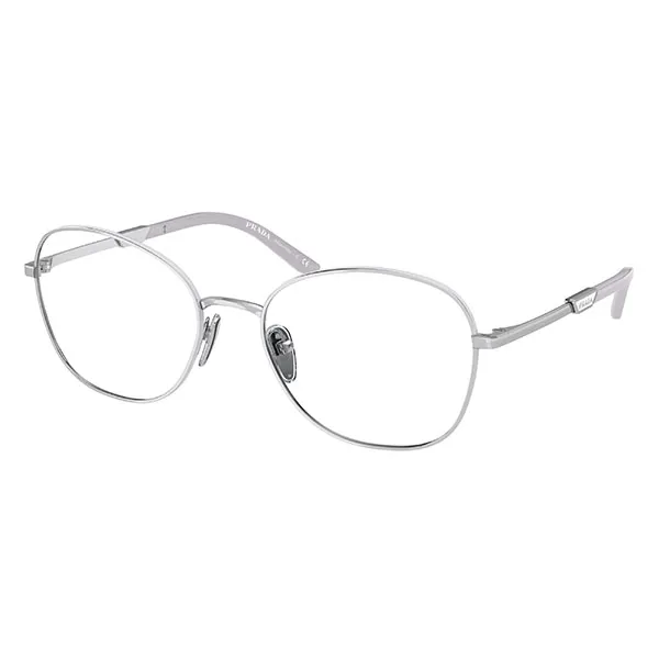 Kính Mắt Cận Prada Eyeglasses 0PR 64YV 15A10154 Màu Bạc Size 54