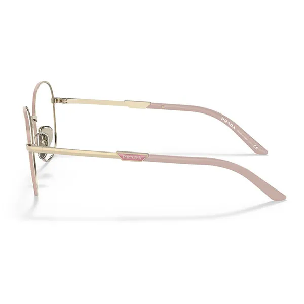Kính Mắt Cận Prada Eyeglasses 0PR 64YV 17A10152 Màu Vàng Hồng - Kính mắt - Vua Hàng Hiệu