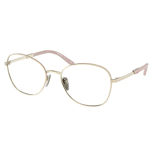 Kính Mắt Cận Prada Eyeglasses 0PR 64YV 17A10152 Màu Vàng Hồng - Kính mắt - Vua Hàng Hiệu
