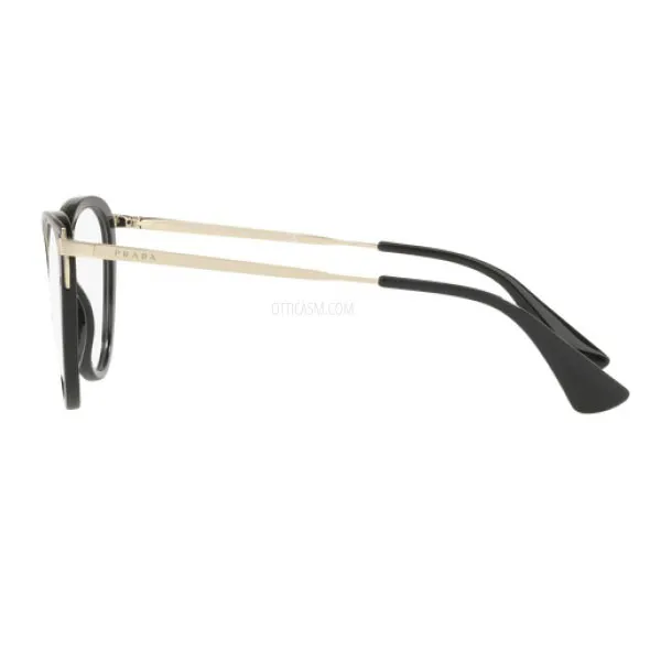Kính Mắt Cận Prada Eyeglasses OPR 53UV 1AB10152 Màu Đen Vàng
