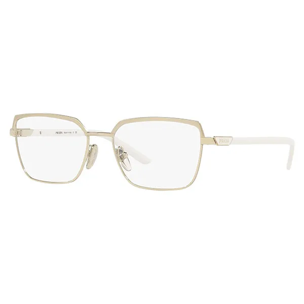 Kính Mắt Cận Prada Eyeglasses OPR 56YV ZVN10154 Màu Vàng Trắng