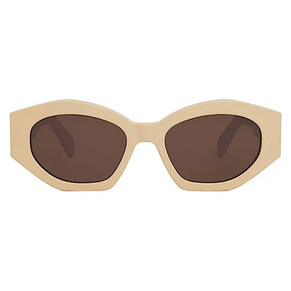 Kính Mát Celine CL40238U 57E Sunglasses Màu Be
